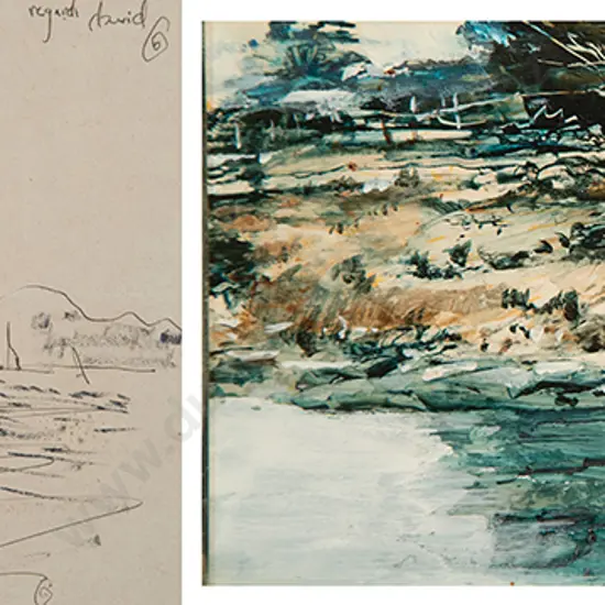 David Barker oil & other sketch (2)