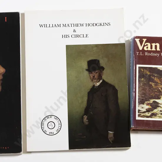 Three New Zealand Male Artist Volumes