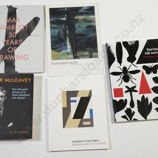 Four New Zealand Art Volumes