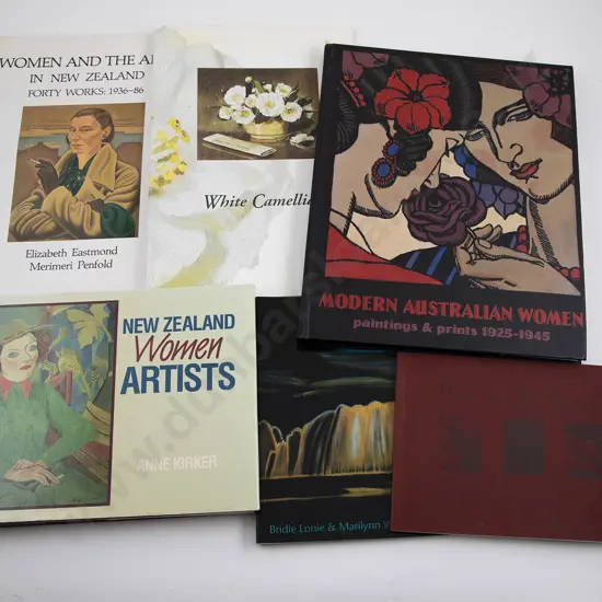 Six Australasian Female Artists Volumes