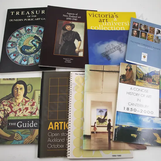 Various New Zealand Institutional Art Collection Volumes (9)