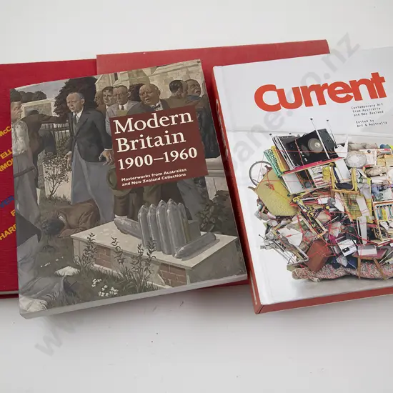 Three Various Art Volumes