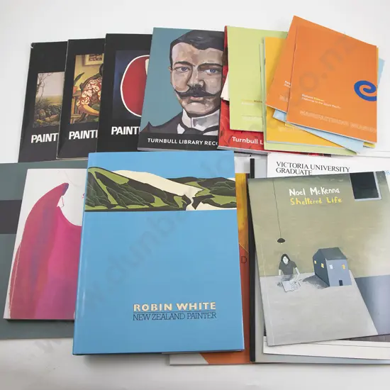 Collection of NZ Art Books & Booklets