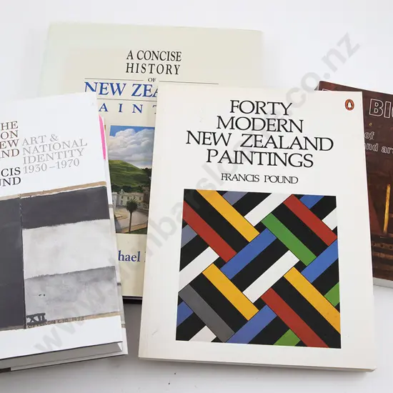Four New Zealand Art Reference Volumes