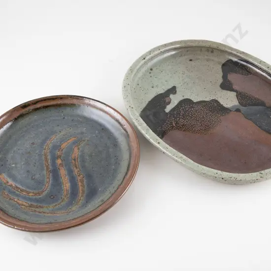 Barry Brickell Plate & Platter