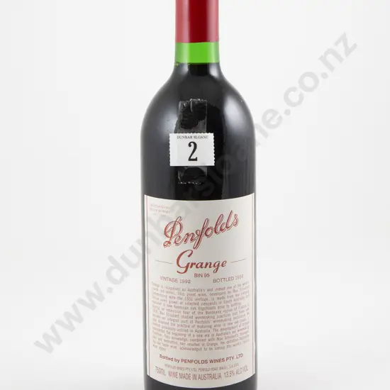 1 bottle Penfolds Bin 95 Grange 1992