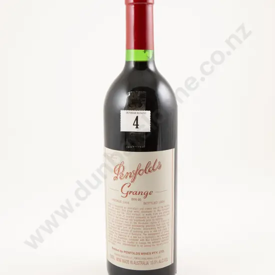 1 bottle Penfolds Bin 95 Grange 1993