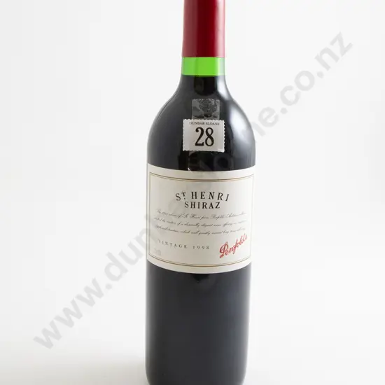1 bottle Penfolds St Henri Shiraz 1998