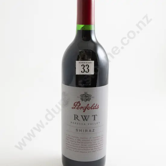 1 bottle Penfolds RWT Barossa Valley Shiraz 1997