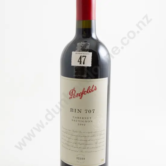 1 bottle Penfolds Bin 707 Cabernet Sauvignon 2002