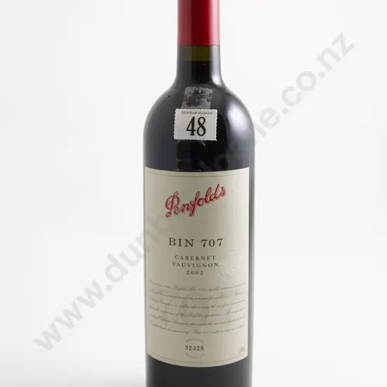 1 bottle Penfolds Bin 707 Cabernet Sauvignon 2002