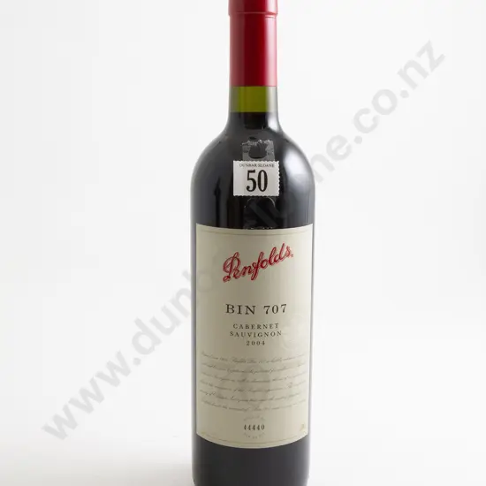 1 bottle Penfolds Bin 707 Cabernet Sauvignon 2004