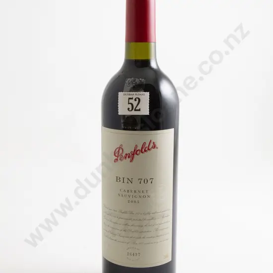 1 bottle Penfolds Bin 707 Cabernet Sauvignon 2005