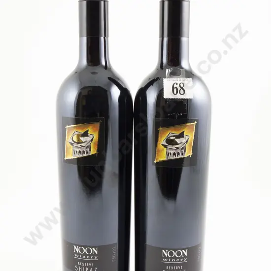 2 bottles Noon Winery "Reserve" Shiraz Langhorne Creek 2018