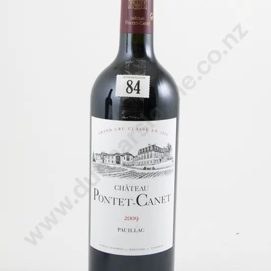 1 bottle Chateau Pontet-Canet Pauillac 2009