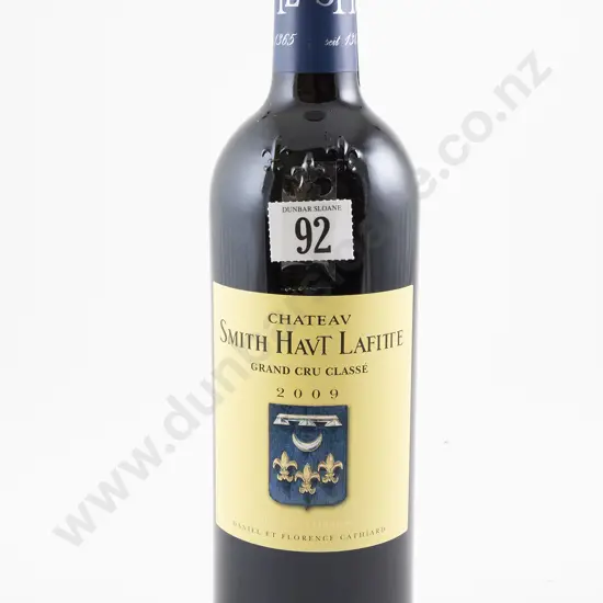1 bottle Chateau Smith Haut Lafite Grand Cru Classe de Graves 2009