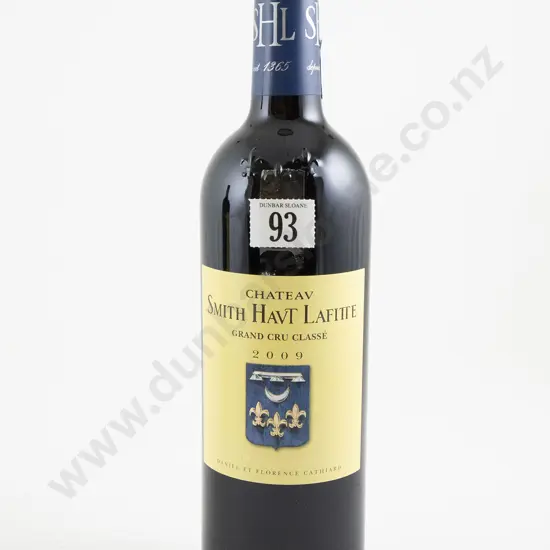 1 bottle Chateau Smith Haut Lafite Grand Cru Classe 2009