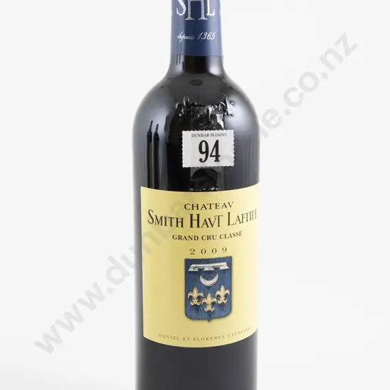 1 bottle Chateau Smith Haut Lafite Grand Cru Classe 2009