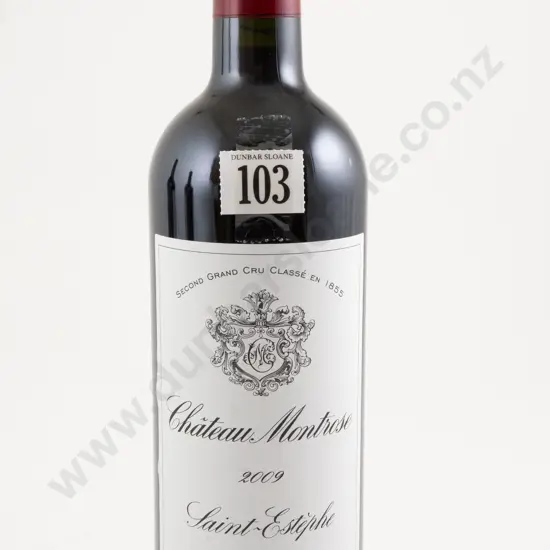1 bottle Chateau Montrose Saint-Estephe 2009