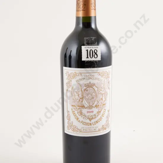 1 bottle Ch. Pichon-Longueville au Baron de Pichon-Longueville Pauillac 2009