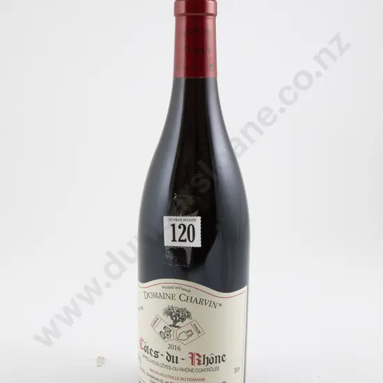 1 bottle Domaine Charvin "Cotes-du-Rhone" 2016