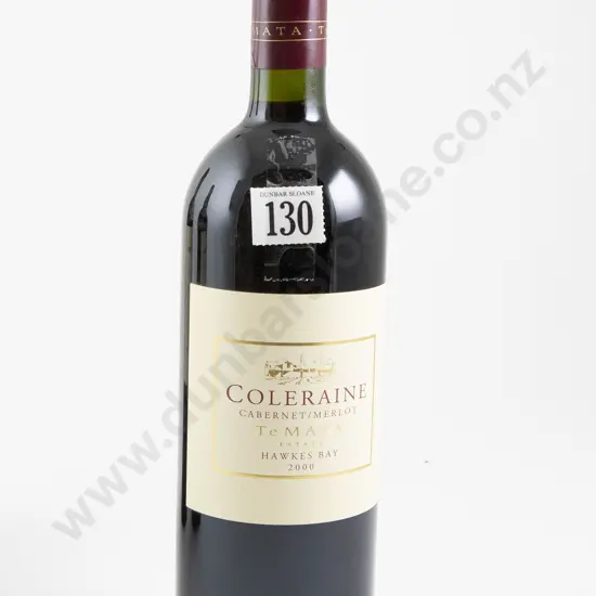1 bottle Te Mata Estate Coleraine Cabernet/Merlot 2000