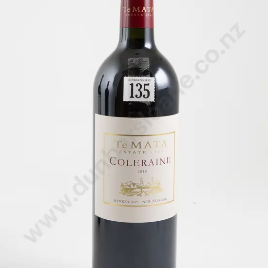 1 bottle Te Mata Estate Coleraine 2015
