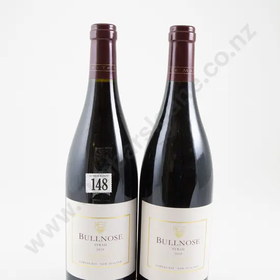 2 bottles Te Mata Estate Bullnose Syrah 1997