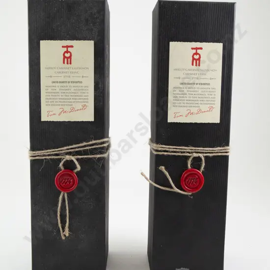 2 bottles Church Road "Tom" 1998