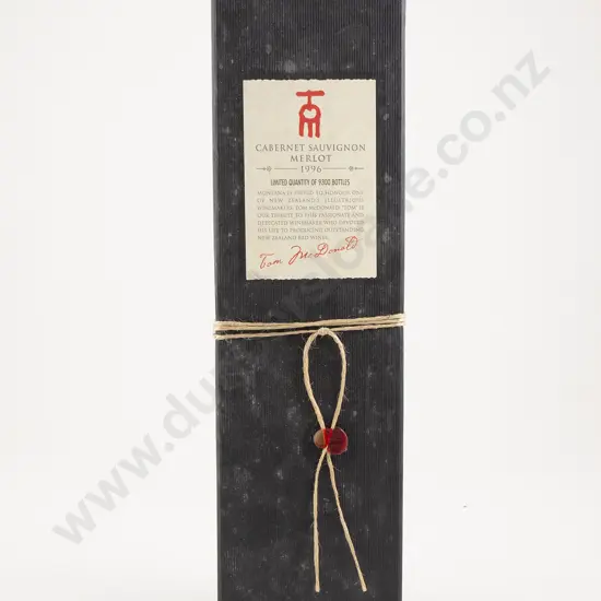 1 bottle Church Road "Tom" 1996