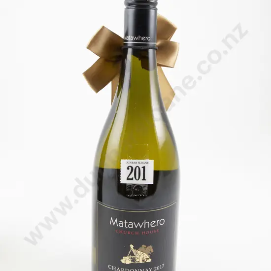 1 bottle Matawhero "Church House" Gisborne Chardonnay 2017