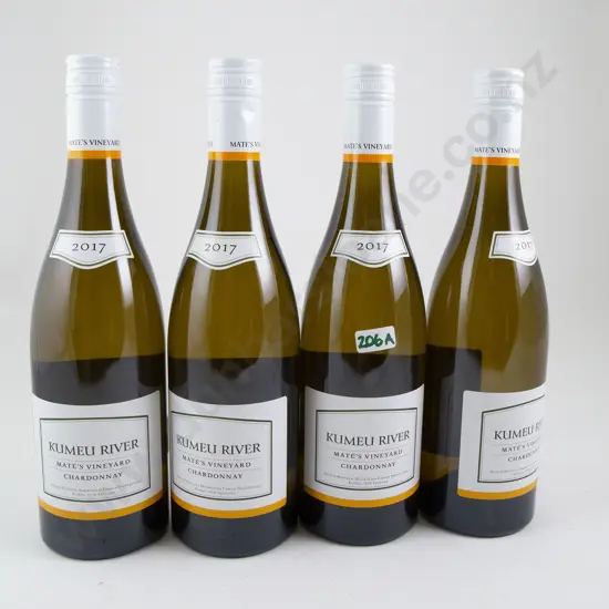 4 bottles Kumeu River Mates Vineyard Chardonnay 2017