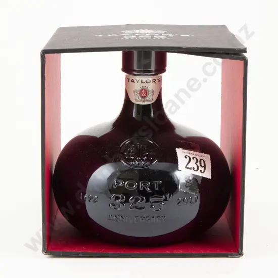 1 bottle (presentation boxed) Taylors 325th Anniversary Limited Edition Reserve Port containing best barrels of 10