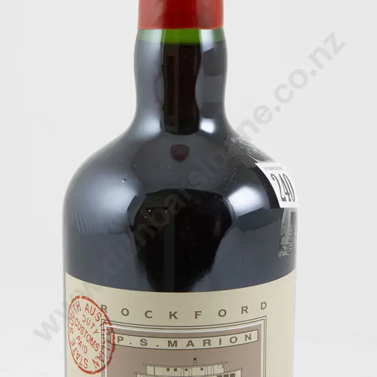 1 bottle Rockford P.S. Marion very very old Barossa Tawny