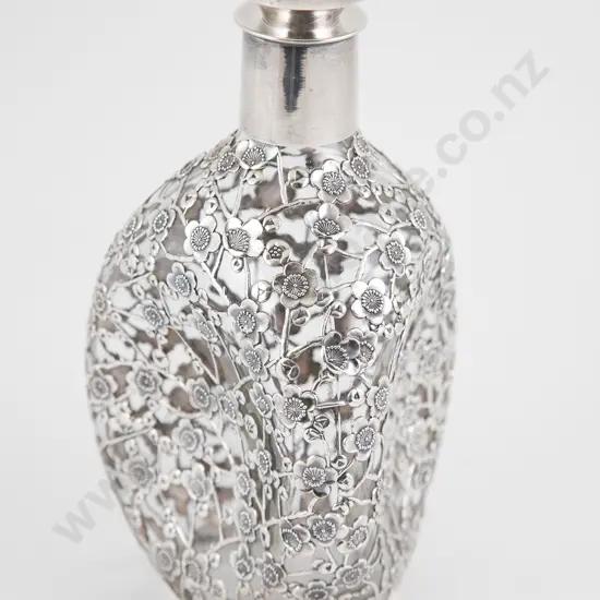 S/S Overlaid Dimpled Whisky Decanter