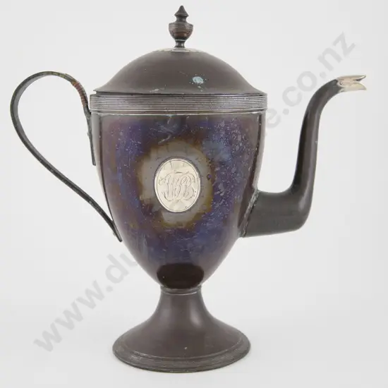 Regency Sheffield Plate Coffee Pot