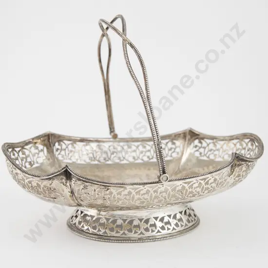 Vict S/S Cake Basket