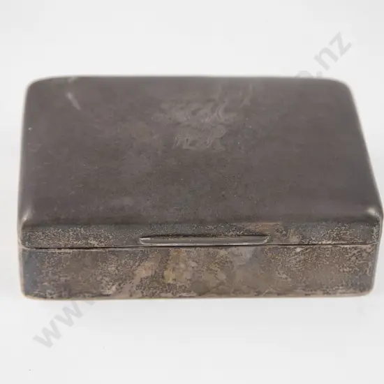 Edw VII S/S Cigarette Box