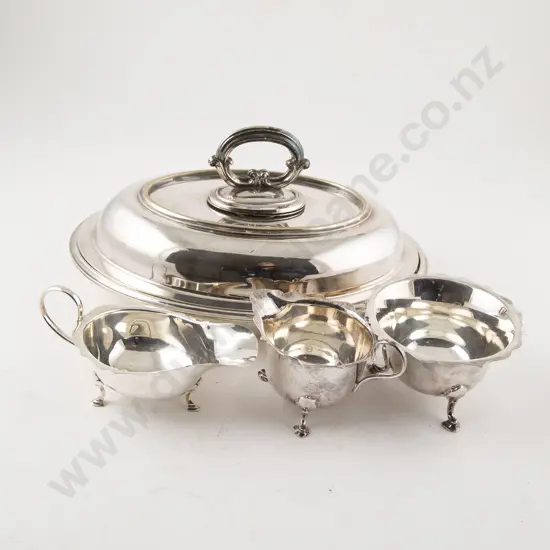 Edw VII S/S Gravy Boat