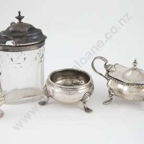 Geo III S/S Circular Salt