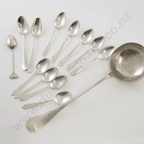 .800 Silver Soup Ladle