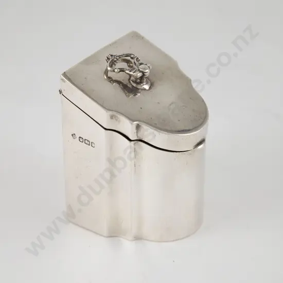 Victorian S/S Tea Caddy