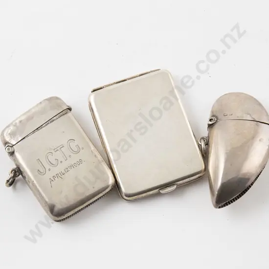 Three Various S/S Vesta Cases