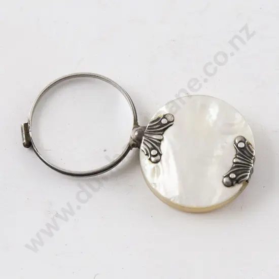 Victorian S/S Folding Pocket Magnifying Glass