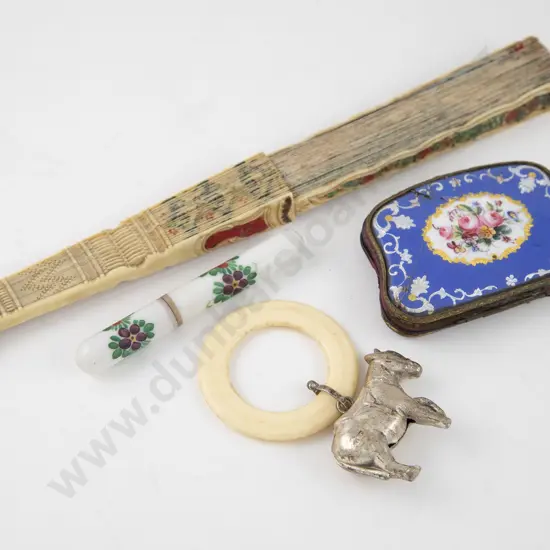 C19th Century European Enamel Purse