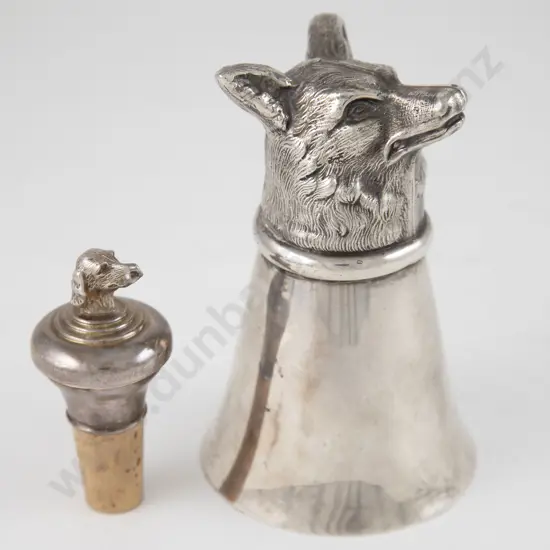 S/P Fox Head Stirrup Cup