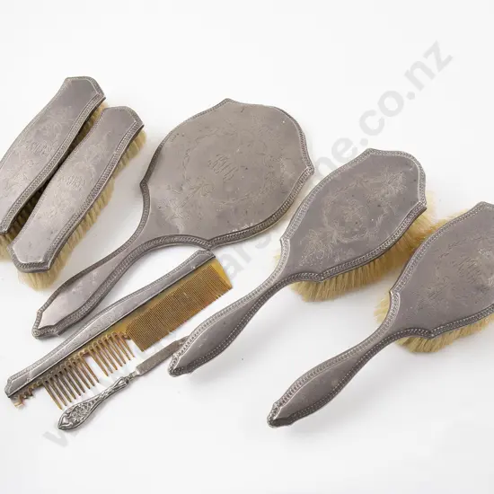 Geo V S/S 5 Piece Dressing Table Set