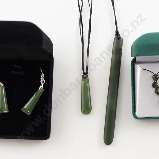 Greenstone Drop Pendant