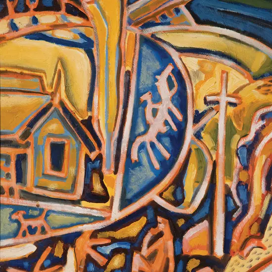 Nigel Brown - Girl on a Horse