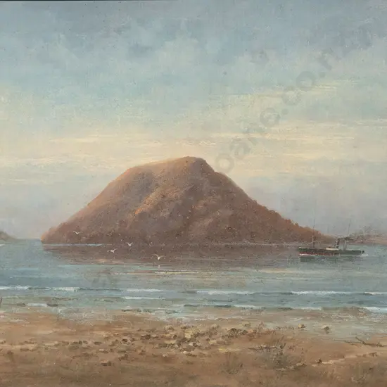 Richmond Beetham - New Zealand Coastal Scene